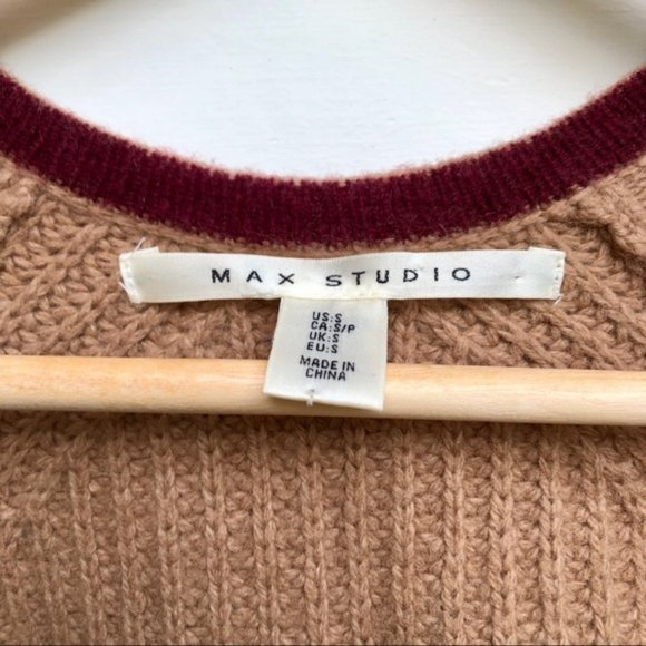 Max Studio | Open-front Cardigan Lambswool Blend - Picture 4 of 10